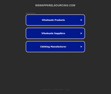 Msm Apparel Sourcing our clients