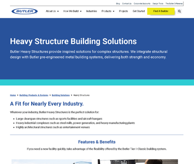 Butler Heavy Structures overhaul