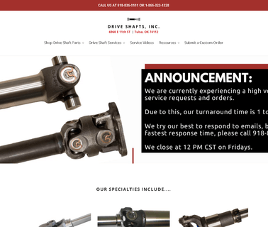 Welcome to Drive Shafts  driving shafts