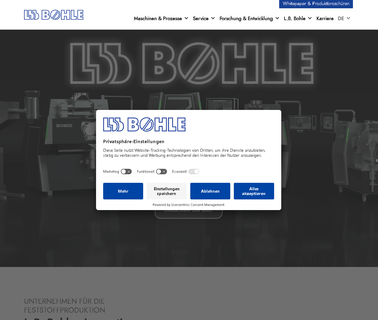 L B Bohle Maschinen Verfahren laboratory