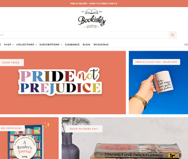 Bookishly Limited box cards