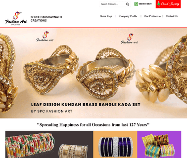 Shree Parshavnath Creations Fashion-Art Estb 1890 colorful creations