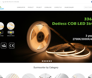 Surmountor Lighting Co Limited exterior lights