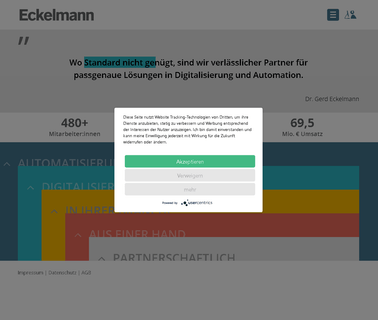 Eckelmann Ag: Elektronische Steuerung die software