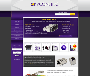 Kycon cat6 plugs