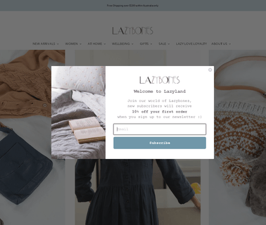 Lazybones rattan bedding