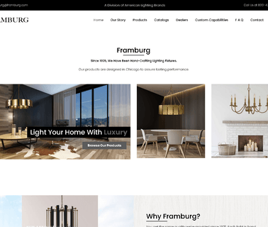 Framburg - Framburg lighting residential