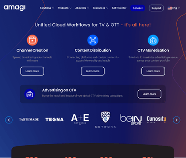 Amagi Media Labs edge electronic