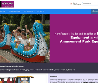 Sanskar Amusements kids amusement park rides