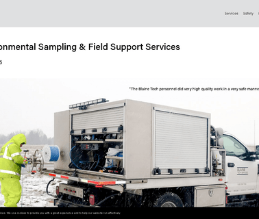 Blaine Tech - Environmental Sampling Ca specialize water