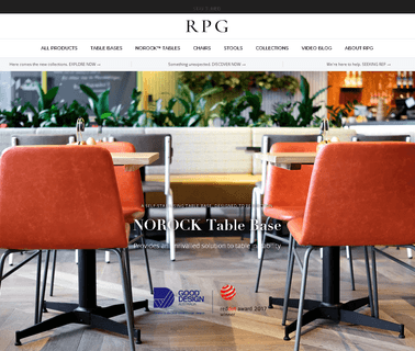 Restaurant Products Guild tabletop products