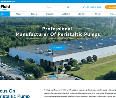Changzhou Prefluid Technology dosing peristaltic pump