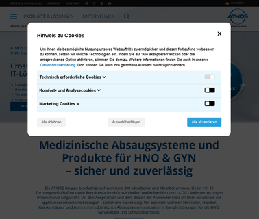 Atmos Medizintechnik Gmbh & Co. Kg zen cosmetics