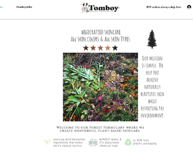 Tomboy Organic Skincare Co. female skincare