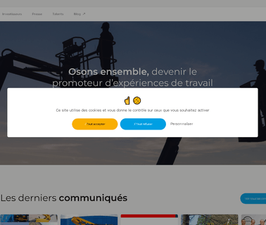 Elevation De Personnes Et De Charge manufacturer charge