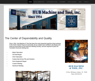 Home - Hub Machine and Tool oil field machinery