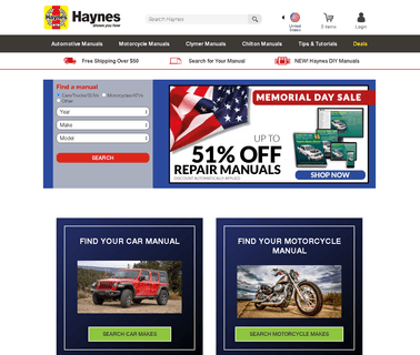 Home - Haynes Manuals car print