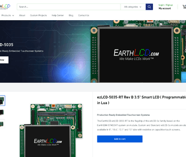 Earthlcd We Make Lcds Work dust controls