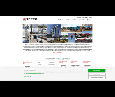 Terex mixers truck