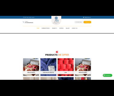 Jindal Woollen Industries Limited. wool acrylic yarn