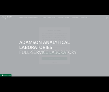 Adamson Analytical Laboratories Inc consumer products services