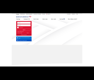 Bank of America bank 2600