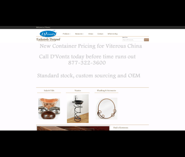 Dvontz countertop vessel