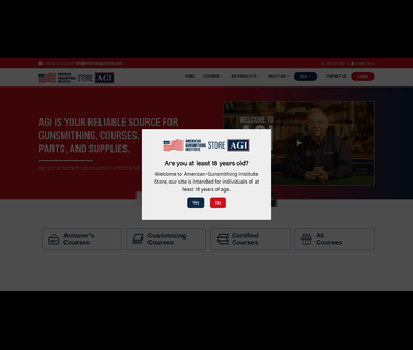 Agi/American Gunsmithing Institute courses quality