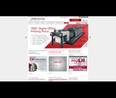 Presstek Home Page pasta rollers