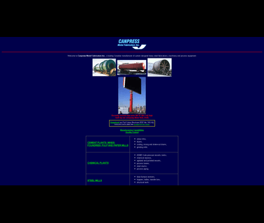 Canpress Metal Fabricators - Large Canadian Steel Fabrication metal barrels