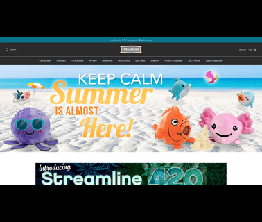 Streamline Inc christmas decorated