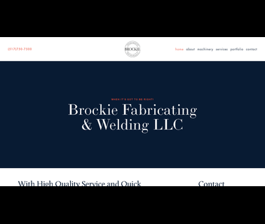 Brockie Fabricating tig welder lincoln