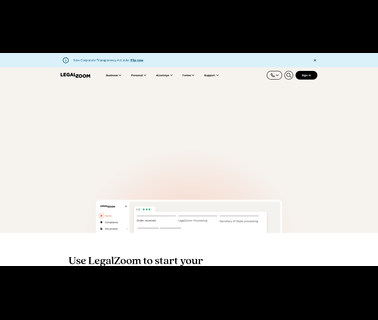 Legalzoom.Com binders legal