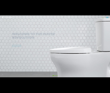 Niagara Conservation toilet enclosure