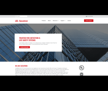 Secutron fire control panels