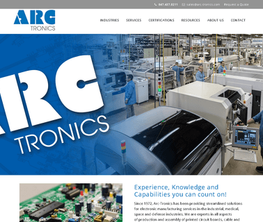 Arc-Tronics Inc. feeder arc