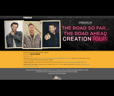 Creation Entertainment toddler athletic