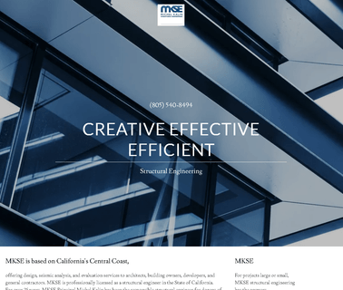 Mkse - Michel Kalin Structural Engineering - San Luis Obispo contractors design