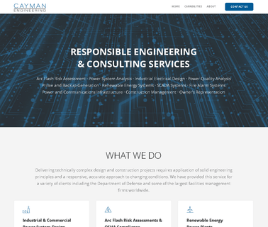 Cayman Engineering electrical design services