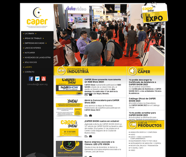 Caper Show Argentina business web site