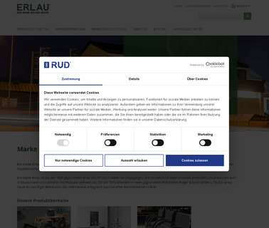 Erlau Ag Member Of Rud Group mobile home automation