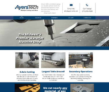 Ayerstech Waterjet Cutting - Wisconsins Water Jet Machine tig welding machine