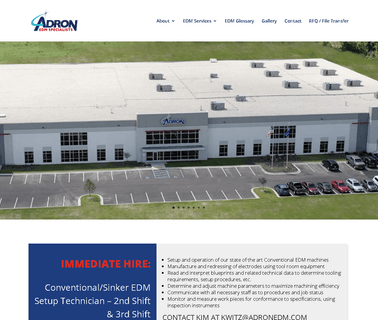 Wire Edm & Sinker Edm corporation small