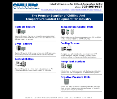 Chillers Cooling Systems Industrial for Plastics and Process 12038 cooling