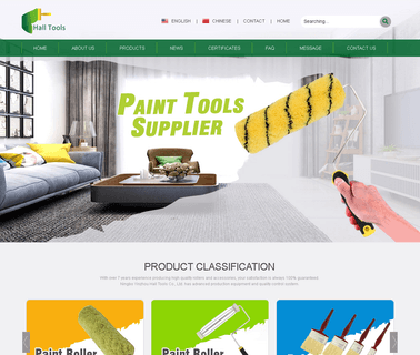 Ningbo Yinzhou Hall Tools foam paint brush