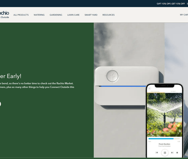 Rachio control sprinkler system