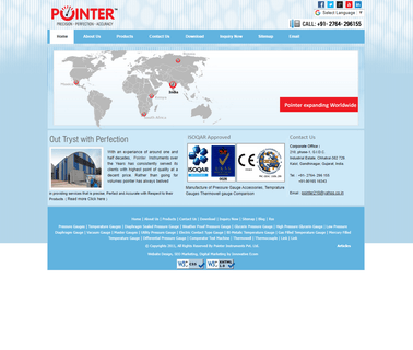 Pointer Instruments pointer