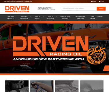 Home - Driven Racing Oil oil lubricants sealants