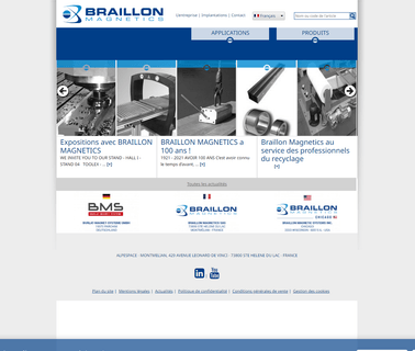 Braillon Magnetic Systems magnetic mold