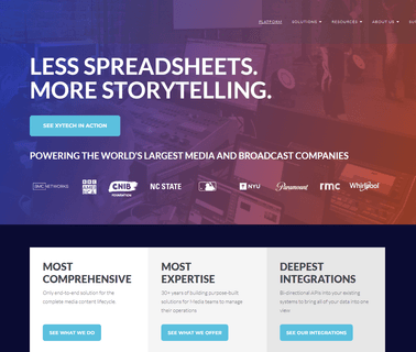 Xytech Systems Corporation centers network